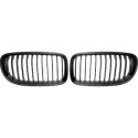  BMW 3-Series E90/E91 08-12 Matt Black Sports Grill / Kidneys DIEDERICHS