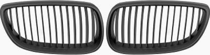  BMW 3-Series E92/E93 06-10 Single Rib Matte Black Sports Grill / Kidneys DIEDERICHS in the group Select car model / BMW / 3-series (E92-E93) 05-12 / Styling / Grilles at DDESIGN Scandinavia AB (1216843)