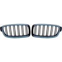 BMW 3-Serie F30 2012-2019 Dubbelribbad LED-Light Sport Grill DIEDERICHS