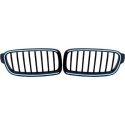 BMW 3-Serie F30 2012-2019 Enkelribbad LED-Light Sport Grill DIEDERICHS