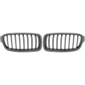  BMW 3-Series F30/F31 11-15 Single Ribbed Carbon Fiber Look Sports Grill / Kidneys Performance Look DIEDERICHS
