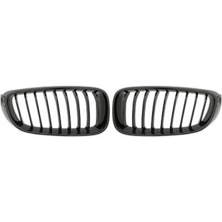  BMW 3-Series F34 13+ Single Rib Gloss Black Sports Grill / Kidneys DIEDERICHS in the group Select car model / BMW / 3-series-4-series (F30-F36) 11-19 / Styling / Grilles at DDESIGN Scandinavia AB (1217942)