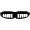 BMW 3-Serie G20 2019-2022  Dubbelribbad LED-Light Sport Grill DIEDERICHS
