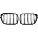  BMW 5-Series E39 95-03 Gloss Black Sports Grill / Kidneys Performance-Look DIEDERICHS