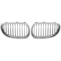  BMW 5-Series E60/E61 03-07 Single Rib Chrome Sports Grill / Kidneys DIEDERICHS