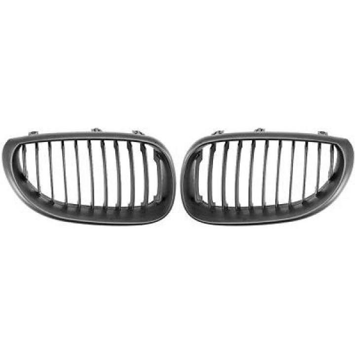  BMW 5-Series E60/E61 03-07 Single Rib Black Sports Grille / Kidneys DIEDERICHS in the group Select car model / BMW / 5-series (E60-E61) 03-10 / Styling at DDESIGN Scandinavia AB (1224540)