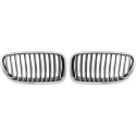  BMW 5-Series F10/F11 10-13 Single Rib Chrome Sports Grill / Kidneys DIEDERICHS