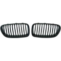  BMW 5-Series F10/F11 10-13 Single Rib Matte Black Sports Grill / Kidneys DIEDERICHS