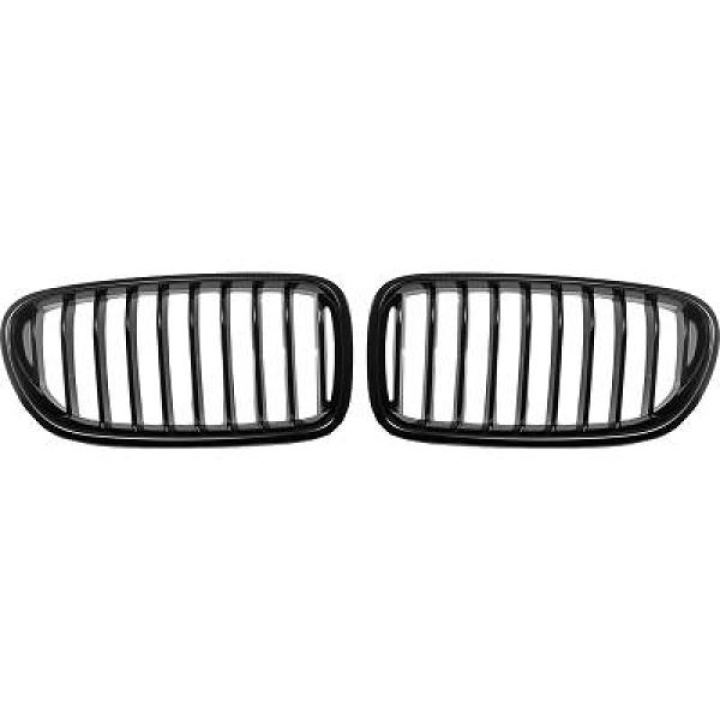  BMW 5-Series F10/11 10-13 Single Rib Gloss Black Sports Grill / Kidneys DIEDERICHS in the group Select car model / BMW / 5-series (F07-F10-F11) 11-17 / Styling / Grilles at DDESIGN Scandinavia AB (1225540)
