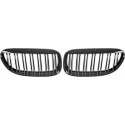  BMW 6-Series E63/E64 03-10 Double Ribbed Chrome/Black Sports Grill / Kidney Sport-Look DIEDERICHS