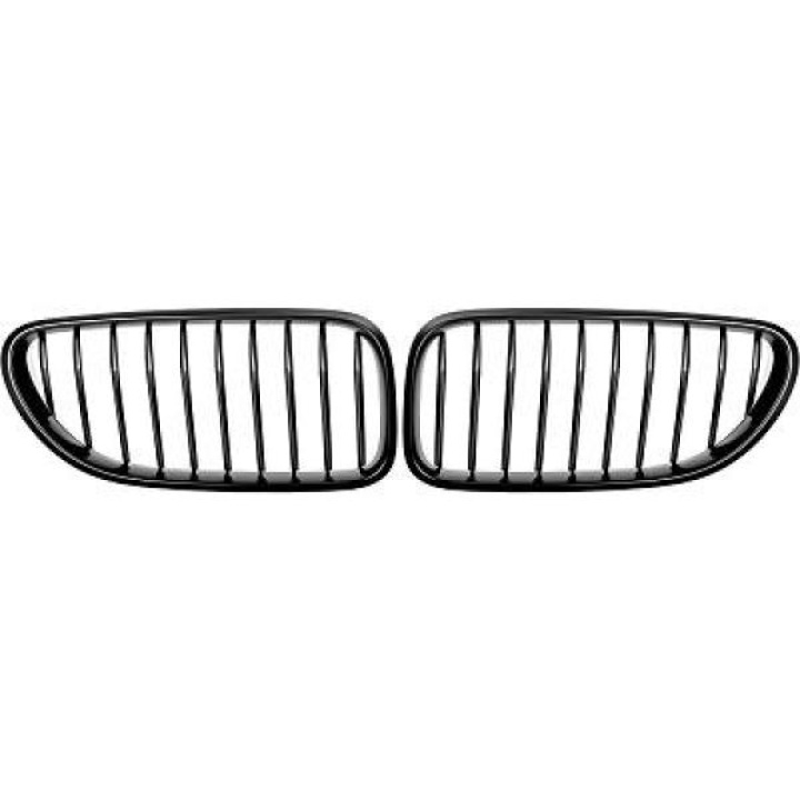  BMW 6-Series F12/F13 11+ Single Rib Matt Black Sports Grill / Kidneys Performance-Look DIEDERICHS in the group Select car model / BMW / 6-series (F06-F12-F13) 12-18 / Styling at DDESIGN Scandinavia AB (1231340)