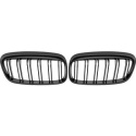  BMW 2-Series F45/46 12+ Double-ribbed Glossy Black Sport Grille / Kidneys Performance-Look DIEDERICHS