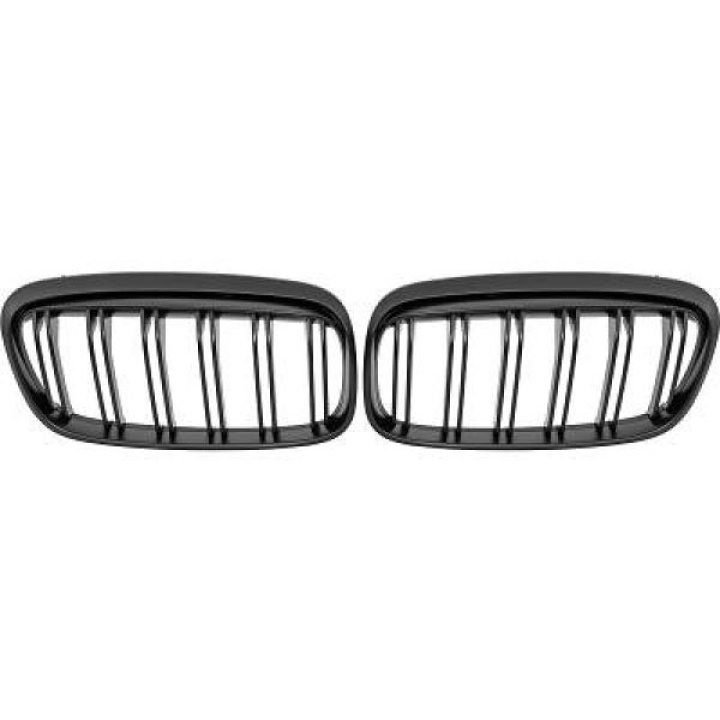  BMW 2-Series F45/46 12+ Double-ribbed Glossy Black Sport Grille / Kidneys Performance-Look DIEDERICHS in the group Select car model / BMW / 2-series Gran Coupe (F44-F45-F46) 2020+ at DDESIGN Scandinavia AB (1240240)