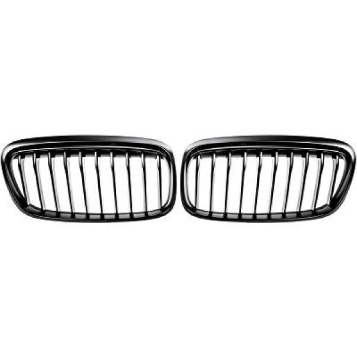  BMW 2-Series F45/F46 14+ Single Rib Matt Black Sports Grill / Kidneys Performance-Look DIEDERICHS in the group Select car model / BMW / 2-series Gran Coupe (F44-F45-F46) 2020+ at DDESIGN Scandinavia AB (1240340)