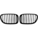  BMW 7-Series F01 08-12 Single Rib Gloss Black Sports Grill / Kidneys DIEDERICHS