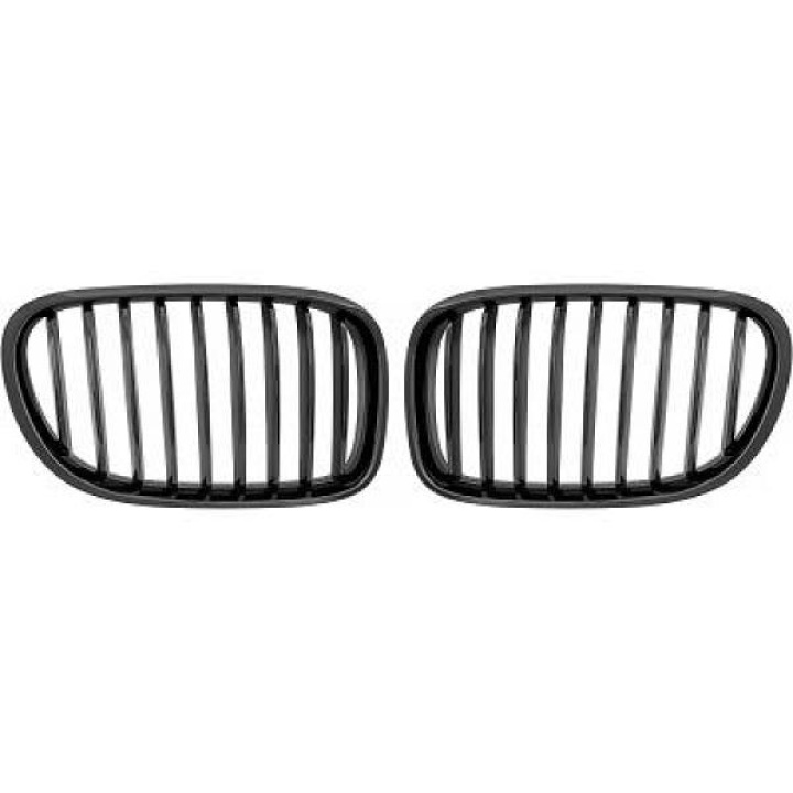  BMW 7-Series F01 08-12 Single Rib Gloss Black Sports Grill / Kidneys DIEDERICHS in the group Select car model / BMW / 7-series (F01-F02) 08-15 / Styling at DDESIGN Scandinavia AB (1244441)