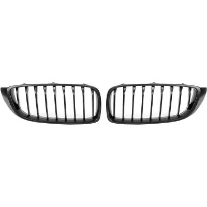  BMW 4-Series F32/33/36 13-21 Single Rib Gloss Black Sports Grill / Kidneys Performance-Look DIEDERICHS in the group Select car model / BMW / 3-series-4-series (F30-F36) 11-19 / Styling / Grilles at DDESIGN Scandinavia AB (1245440)