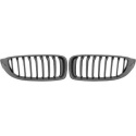  BMW 4-Series F32/33/36 13-21 Single Rib Carbon Fiber Look Sports Grill / Kidneys Performance Look DIEDERICHS