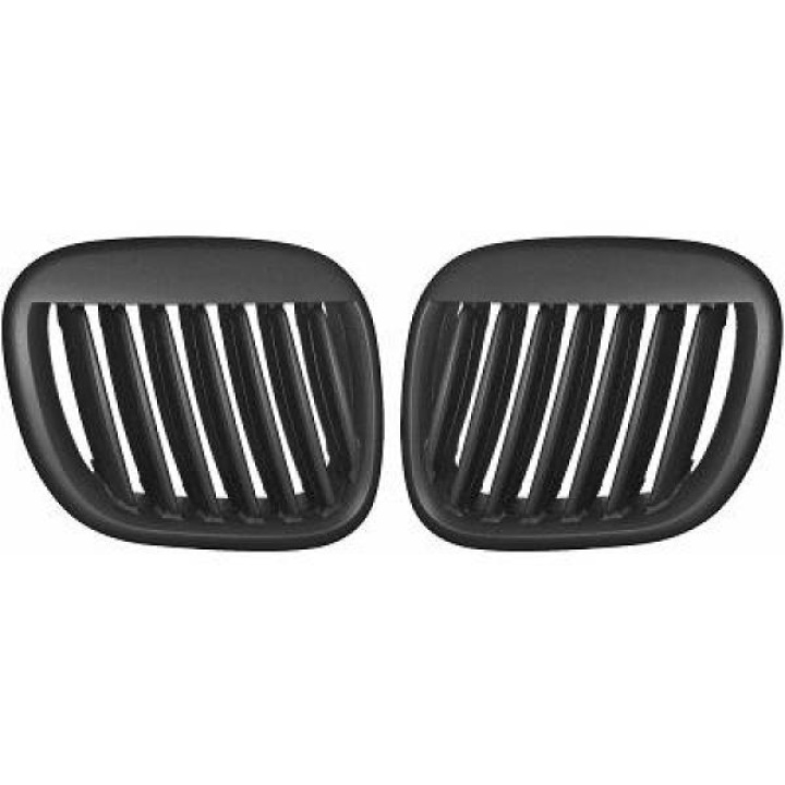 BMW Z3 E36 96-05 Single Rib Black Sport Grille / Kidneys DIEDERICHS in the group Select car model / BMW / Z3 (E36) 95-02 / Styling at DDESIGN Scandinavia AB (1250340)
