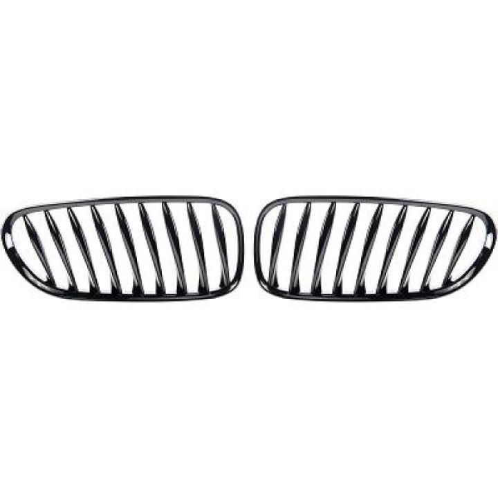  BMW Z4 E85 03-09 Single Rib Gloss Black Sports Grill / Kidneys Performance-Look DIEDERICHS in the group Select car model / BMW / Z4 (E85-E89) 02-16 / Styling at DDESIGN Scandinavia AB (1251341)