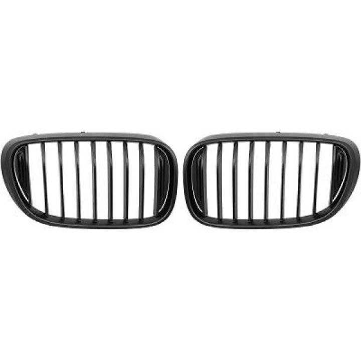  BMW 7-Series G11 15-19 Single Rib Matt Black Sports Grill / Kidneys Performance-Look DIEDERICHS in the group Select car model / BMW / 7-series (G11-G12) 15+ at DDESIGN Scandinavia AB (1260241)