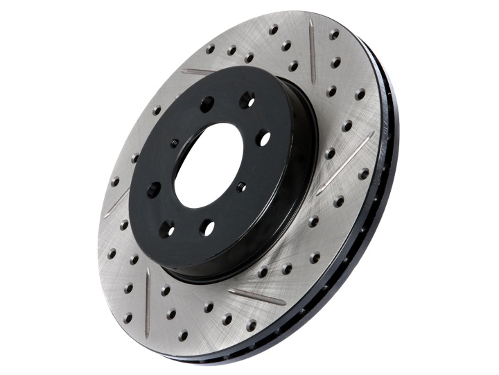 127.33137R Audi Drilled and Slotted Disc Right Rear Stoptech in the group Select car model / Audi / Q5 (8R) 2008-2017 / Brakes at DDESIGN Scandinavia AB (127.33137R)