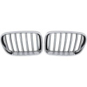  BMW X3 F25 10-14 Single Rib Chrome Sports Grill / Kidneys DIEDERICHS