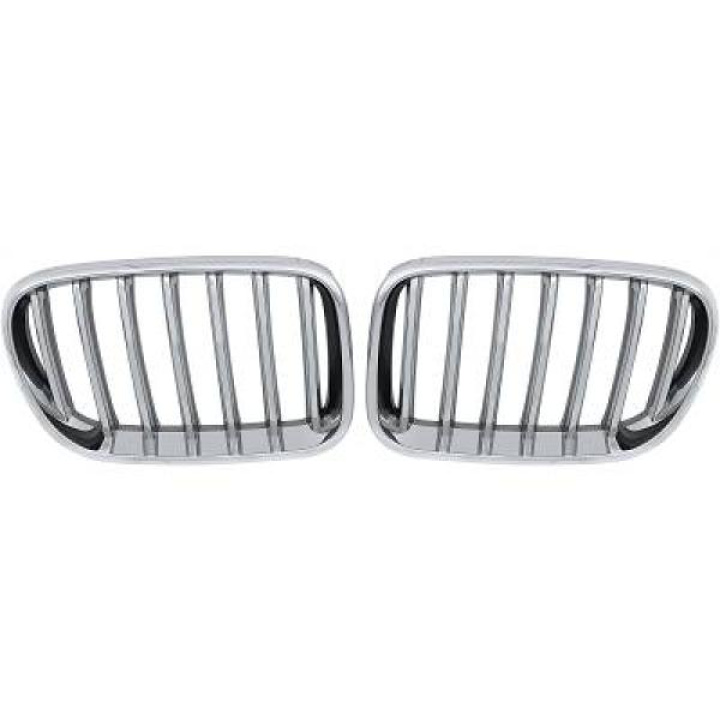  BMW X3 F25 10-14 Single Rib Chrome Sports Grill / Kidneys DIEDERICHS in the group Select car model / BMW / X3 (F25) 10-17 at DDESIGN Scandinavia AB (1276240)