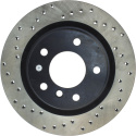 128.33104L Audi Drilled Disc Left Rear Stoptech
