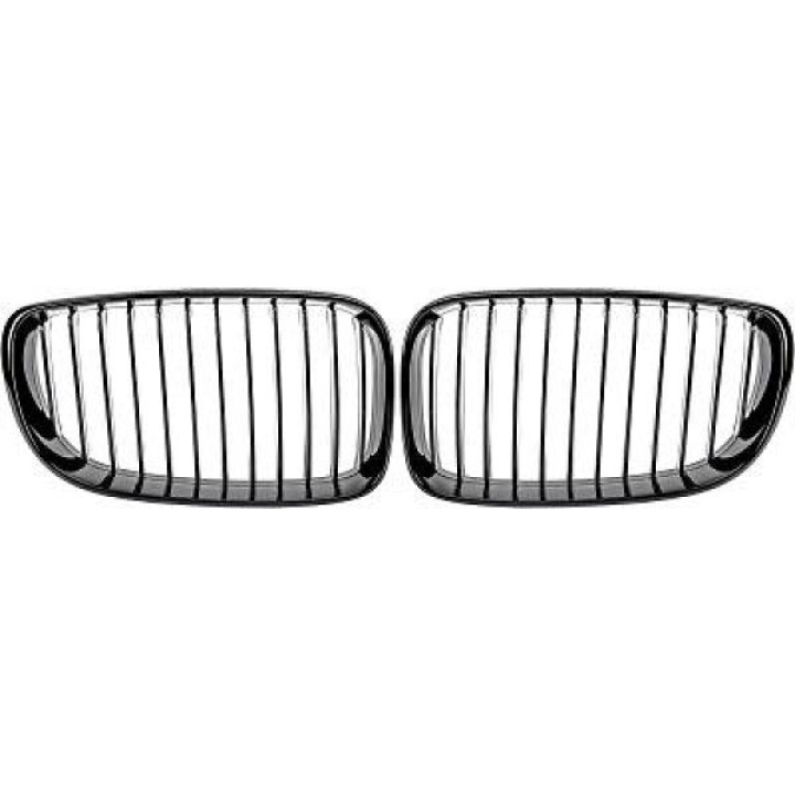  BMW 1-Series E87 07-11 Single Rib Gloss Black Sports Grill / Kidneys Performance-Look DIEDERICHS in the group Select car model / BMW / 1-series (E81-E87) 2004-2013 / Styling at DDESIGN Scandinavia AB (1280441)