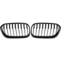 BMW 1-Series F20 15-19 Single Rib Gloss Black Sports Grill / Kidneys Performance-Look DIEDERICHS