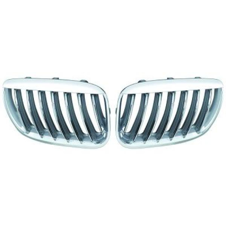  BMW X5 E53 03-07 Single Rib Chrome Sports Grill / Kidneys DIEDERICHS in the group Select car model / BMW / X5 (E53) 99-06 / Styling at DDESIGN Scandinavia AB (1290440)