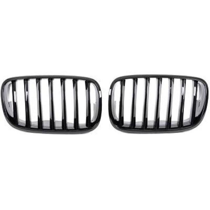  BMW X5/X6 E70 07-13 Single Rib Gloss Black Sports Grill Performance-Look DIEDERICHS in the group Select car model / BMW / X6 (E71) 08-14 / Styling at DDESIGN Scandinavia AB (1291440)