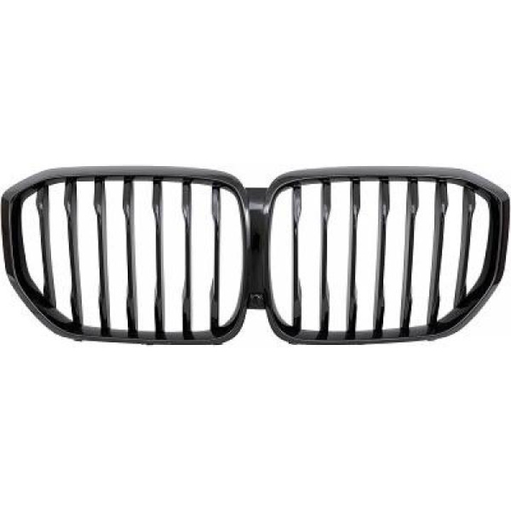  BMW X5 G05 18+ (with Camera) Single Rib Gloss Black Sports Grill / Kidneys Performance-Look DIEDERICHS in the group Select car model / BMW / X6 (G06) 19+ at DDESIGN Scandinavia AB (1294241)