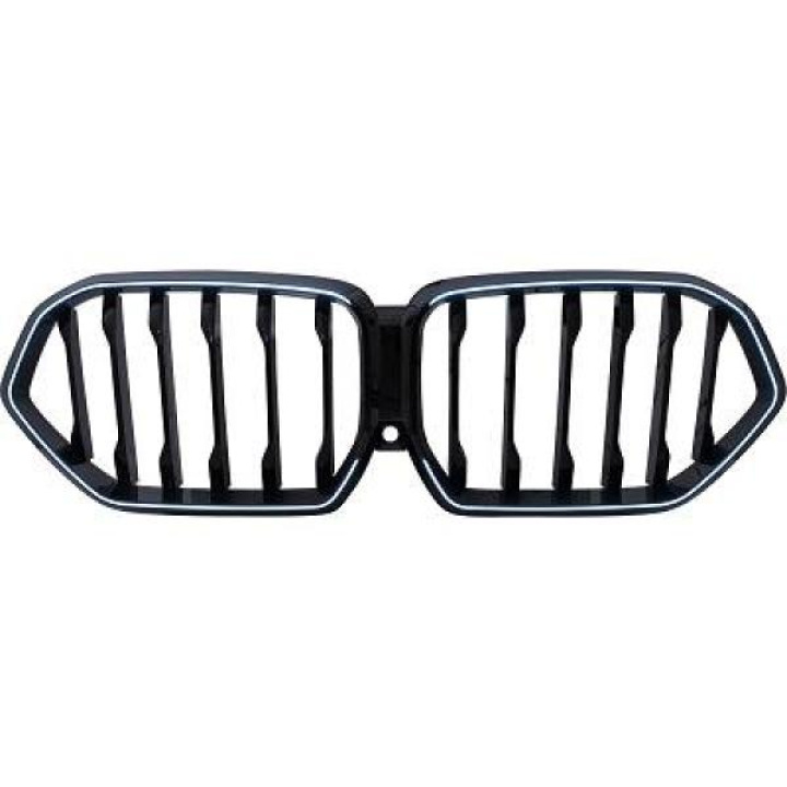 BMW X6 G06 2019-2023 Enkelribbad LED-Light Sport Grill DIEDERICHS in the group Select car model / BMW / X6 (G06) 19+ at DDESIGN Scandinavia AB (1294244)