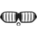  BMW X5 G05 19+ (with Camera) Double Ribbed Black Sport Grille / Kidneys Sport-Look DIEDERICHS