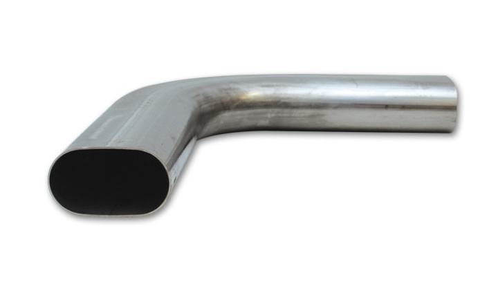 3\'\' Oval 90 degree Mandel Bend, 6 x 6 leg Vibrant Performance in the group Tuning / Exhaust and Manifold / Pipe parts / Pipe parts in Stainless Steel at DDESIGN Scandinavia AB (13191)