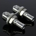 16 - AN10 (5/8\'\' - AN10) Double Bulkhead Hose Adapter Narrow T7 Design