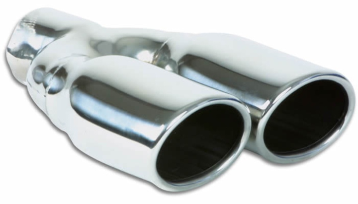 Dual 3.25\'\' x 2.75\'\' Oval Stainless Steel Tips (Single Wall, Angle Cut) Vibrant Performance in the group Tuning / Exhaust and Manifold / Exhaust tips at DDESIGN Scandinavia AB (1335)