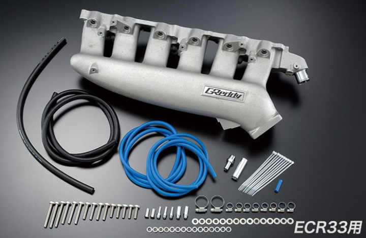 Nissan R33 95-98 RB25DET Intake Manifold GReddy in the group Select car model / Nissan / Skyline R34 GTT / Tuning / Engine parts / Intake side at DDESIGN Scandinavia AB (13522316)