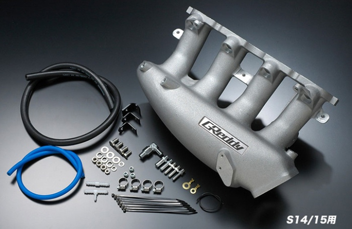 Nissan S14 / S15 93-02 SR20DET Intake Manifold (Plusar) GReddy in the group Select car model / Nissan / 200SX - Silvia S15 1999-2002 / Tuning / Intake and Air filter at DDESIGN Scandinavia AB (13522318)
