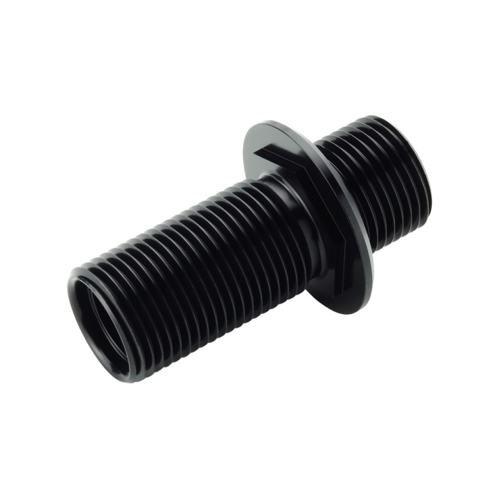 AC -10 Bulkhead Hose Adapter & Locking Nut - Black T7 Design in the group Interior / Heater & Accessories / AC Components at DDESIGN Scandinavia AB (13F-B0D-678)