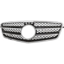 MERCEDES E-Class W212 09-13 Chrome/Black Sports Grill Without Emblem CL-Look DIEDERICHS