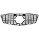 MERCEDES E-Class W212 09-12 Black/Chrome Panamericana Sport Grille AMG/GT-Look DIEDERICHS