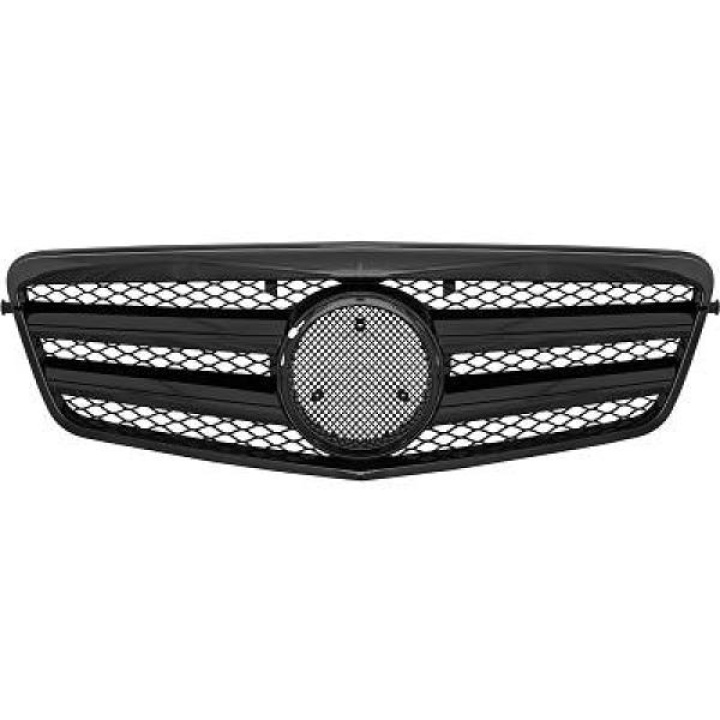 MERCEDES E-Class W212 09-13 Black Sports Grille AMG Sport-Look DIEDERICHS in the group Select car model / Mercedes Benz / E-Class 09-16 (W212) / Styling at DDESIGN Scandinavia AB (1616242)