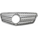 MERCEDES E-Class W212 09-13 Chrome/Silver Sports grill CL-Look DIEDERICHS