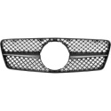 MERCEDES CLK-Class W208 97-02 Black Sport Grill AMG Sport-Look DIEDERICHS