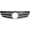 MERCEDES CLK-Class W209 02+ Black/Chrome Sports grill CL-Look DIEDERICHS