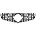 MERCEDES E-Class C207 09-13 Black Panamericana Sport Grille AMG/GT-Look DIEDERICHS
