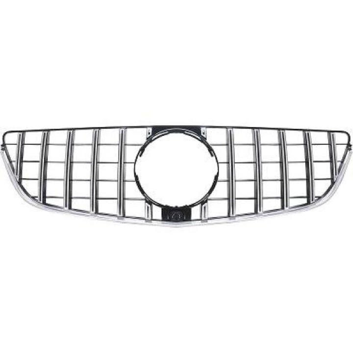 MERCEDES E-Class C207 13-15 Chrome/Black Panamericana Sports Grill AMG/GT-Look DIEDERICHS in the group Select car model / Mercedes Benz / E-Class 09-16 (W212) / Styling at DDESIGN Scandinavia AB (1627440)